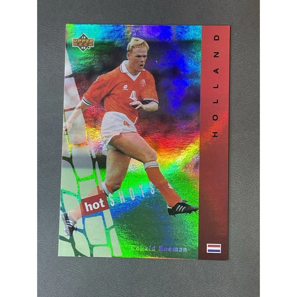 1994 Upper Deck World Cup English/Spanish Hot Shots Insert Set Baggio, Batistuta